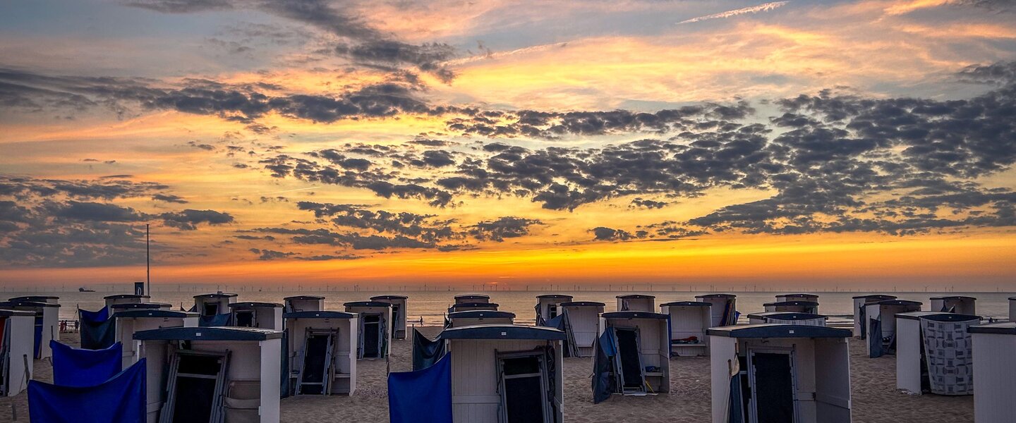 Zonsondergang Katwijk aan zee