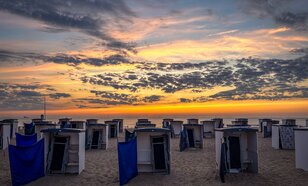 Zonsondergang Katwijk aan zee